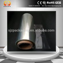 30mic Heat seal transparent BOPP glossy film for producing hot cut bag